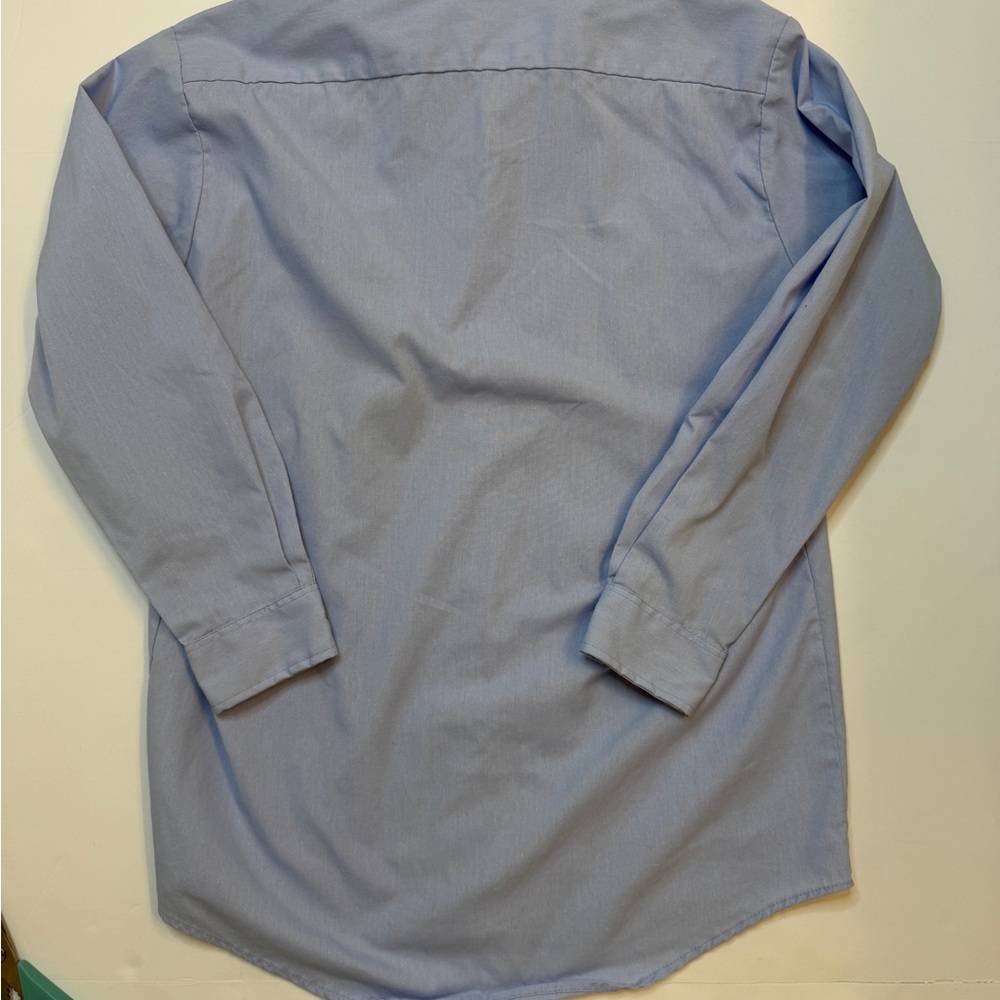 USPS Light Blue Work Shirt - unisex size 38 regular - Picture 6 of 11